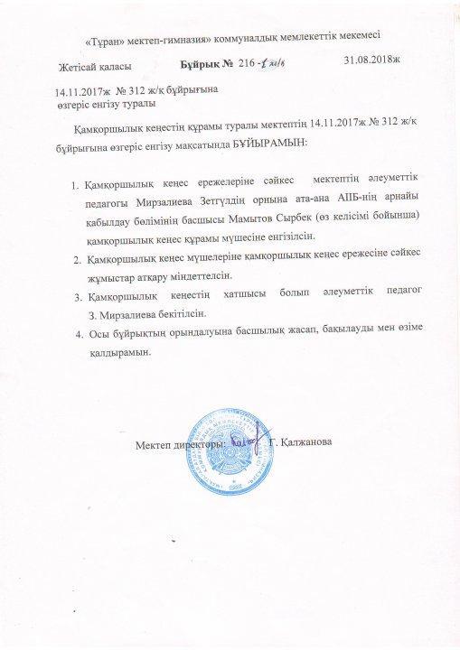 4 -тоқсан тамақтандыру